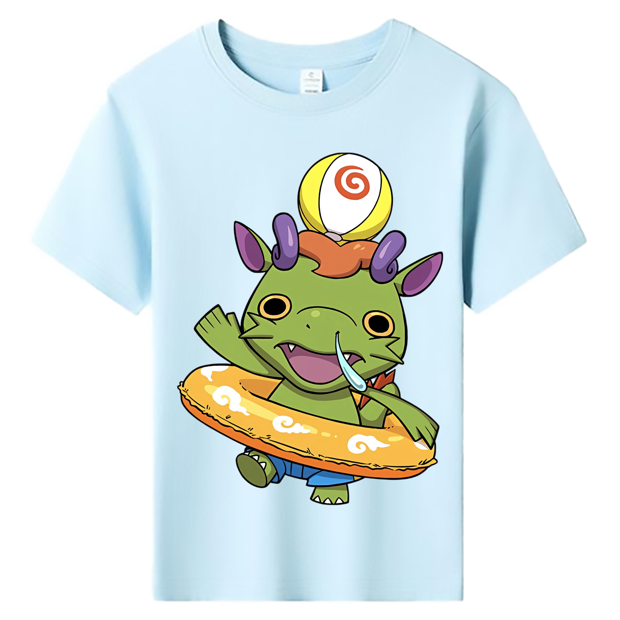 （画像用） 妖怪ウォッチ Yo-kai Watch 綿100％キッズTシャツ（フロントプリント）